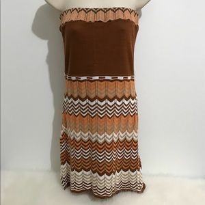 Strapless Knit Dress By Cenit